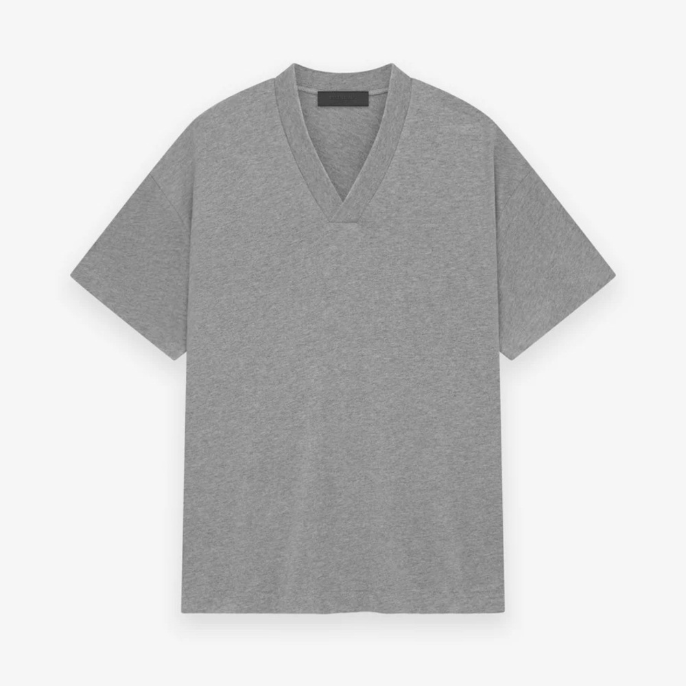 Essentials Fear of God Gray V-Neck Men’s Shirt